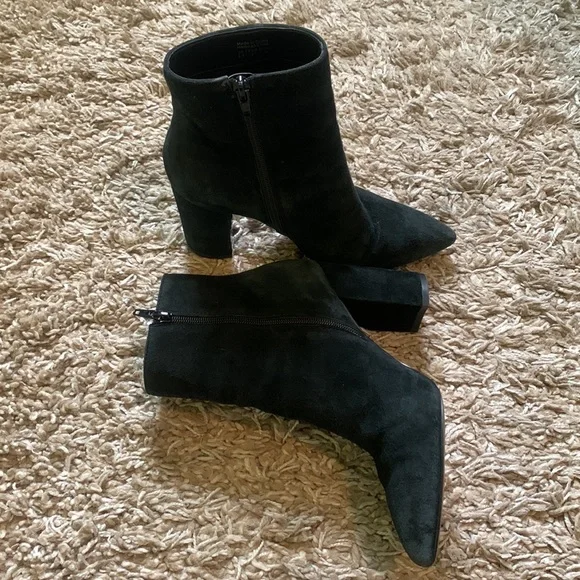 Aldo Black Ankle Boots - Picture 2 of 4